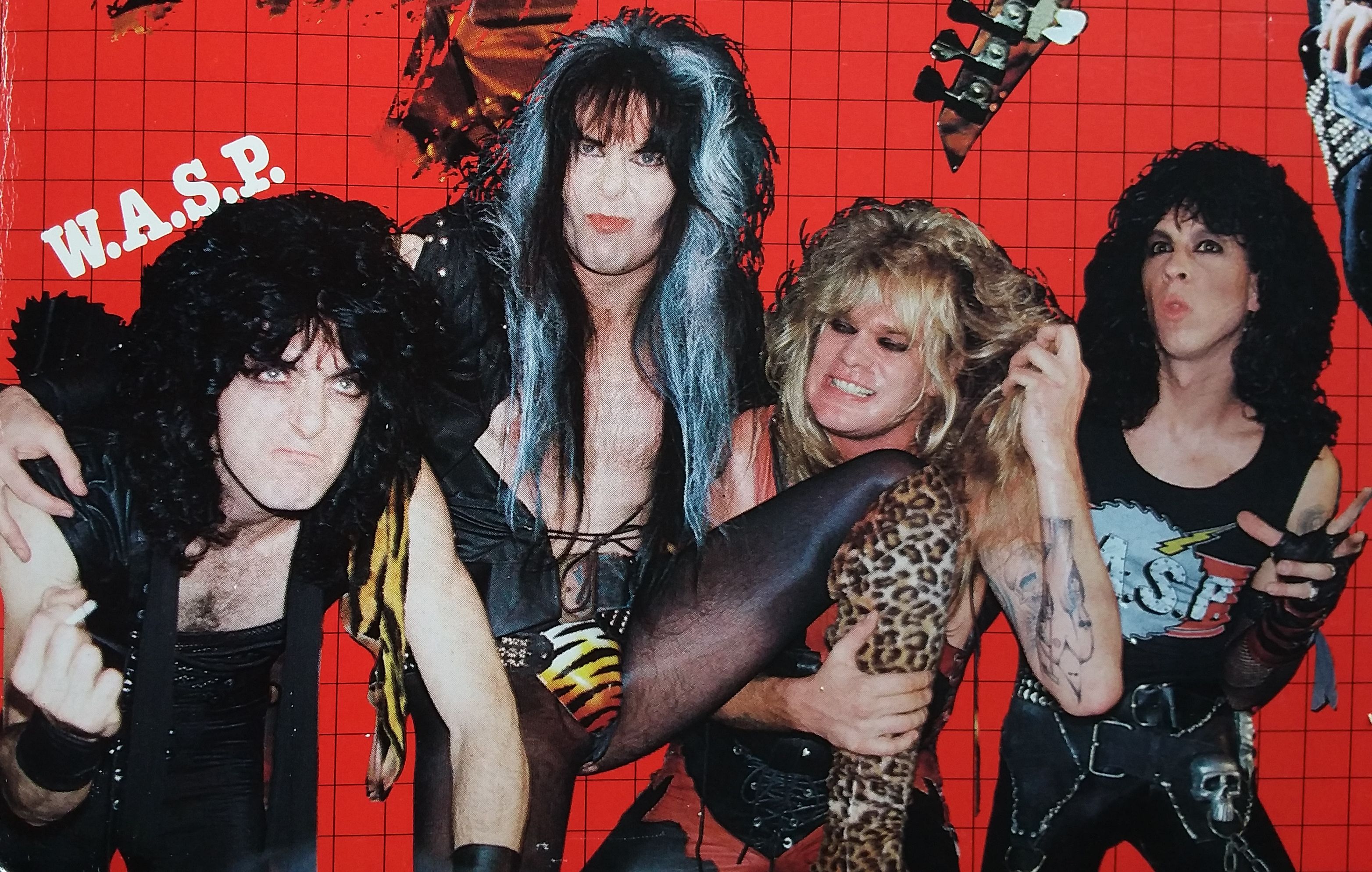 W.A.S.P. 1984 - 86 line up #SteveRiley #BlackieLawless #ChrisHolmes # ...
